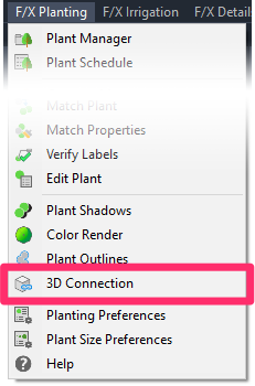 F/X Planting menu